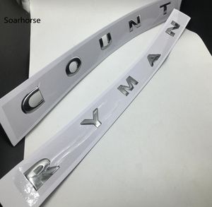 High Quality For BMW Mini Countryman Coopers 3D Metal Rear Trunk word Letters Decal Badge Emblem Logo Stickers9011589