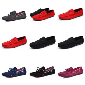 Sapatos casuais masculinos GAI seis branco marrom preto roxo estilo de vida jogging leve e confortável sapatos de caminhada