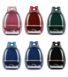 Pet Parrot Carrier Bird Travel Bag Space Capsule Transparent Backpack Breathable 360 degree Sightseeing JUL29 Y011935950391848908