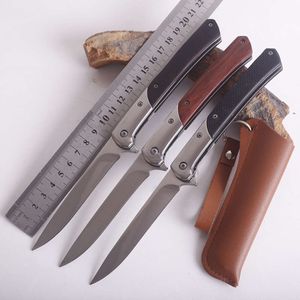 Outdoor Magic Pen Multi Functional Folding Portable Sharp Camping High Hardness Pocket Knife Gift Leather Case 528372