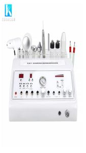 Ny 8 i 1 Ultrasonic Bio RF Machine Skin Scrubber High Frequency Face Lift Diamond Micro Dermabrasion Machine Home Use1030902