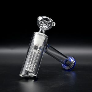 1pc,7.9in,Glass Bubbler With Fixed Diffuser Downstem Water Pipe Bongs,Borosilicate Glass Hammer Pipe,Glass Hookah,Hand Painted,