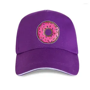 Ball Caps 2024 Simple Casual Men Donut Design Pure Cotton Birthday Gift Baseball Cap Funny Round Neck