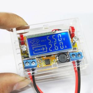 DC-DC Regulowany moduł kropkowy Moduł zasilania moduł ładowania DIY Zestaw DIY Dride Dride Woltmeter prąd szczytowy 3A