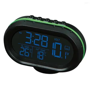 Bordklockor Digital Clock Tabletop Alarm Auto/CAR 12/24 timmar LCD stor skärm