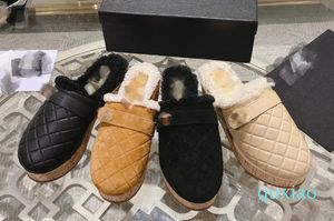 مصمم الصوف صندل shearling بلود شريحة جلدية مبطن