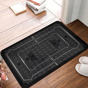 Mattor Anti-Slip Doormat Kitchen Mat JTF2 Bath Bear Frost Trap Balkong mattan Entré Dörr matta inomhusdekor