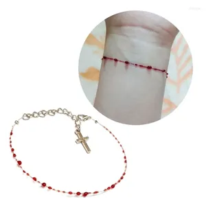 Choker Blood Drop Bransoletka/Naszyjnik Materiał