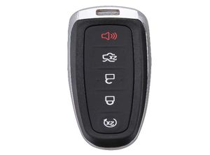 5 botões novo escudo de chave de substituição apto para carro ford inteligente remoto caso almofada chave blank6781618