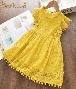 Bear Leader Girls Dress 2020 New Summer Brand Girls Clothes Lace and Ball Design Kids Princess Dress Party Dress i 37 år LJ25788871