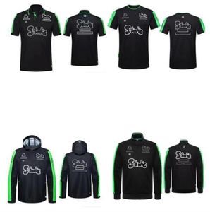 Polo a maniche corte da donna da uomo 2024 Newf1 Racing Felpa Stessa personalizzazione