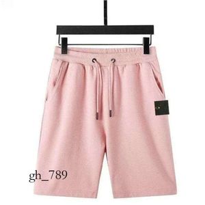 Designer de moda calça masculina Summer Stones Island Streetwear Cotton Casual Beach Shorts feminino IS Land Pant 77