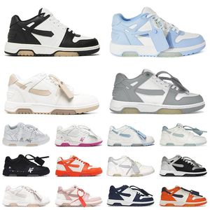 Off Whiteshoes Out Office Sneaker Casual Women Mens Shoes Off WhitesDesigner Shoes Triple White Black Blue Blue White Red Pink Grey White Sand Trainers