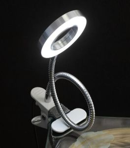 Equipamento de iluminador de maquiagem lâmpada de tatuagem melhorada com braçadeira USB lâmpada LED luz fria sobrancelha tatuagem arte em unhas ferramentas de salão de beleza 4068979