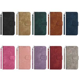 Hüllen für Samsung S24 Ultra S23 Plus FE A05S A15 A25 A35 A55 A05 A24 M54 A34 A04E A54 A14 Altes PU-Leder Brieftaschenhalter Flip Cover ID Kartensteckplatz Retro Vintage Beutelriemen