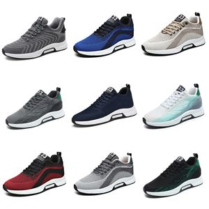 Mens Running shoes GAI breathable white black blue red platform Shoes Breathable Sneakers trainers Lightweight Walking Five