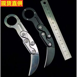 Mechanical Eagle Claw Outdoor Tactical Folding Portable Fruit Knife Self Defense Cold 440778