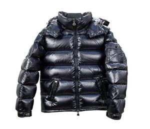2022 Down Coat Designer Męska kurtka Parka Men039s Klasyczna swobodna moda na zewnątrz zimowy czarno -biały płaszcz zdejmowany H3274643