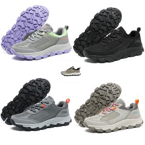 Running Men Shoes Soft Women Classic Comfort Black Grey Beige Green Purple Mens Trainers Sport Sneakers Storlek 39-44 Co 92 S