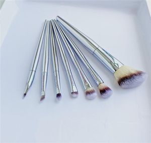 Live Beauty Makeup Brushes 7Pcs Set227 203 216 217 218 220 221 Synthetic Angled Powder Eyeshadow Concealer Brow Cosmetics Tool8909750