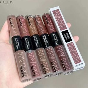 Lippenstift Obscure Double Head Lip Glaze Mirror Glitter Lip Gel Student Lippenstift mit hohem Schönheitswert Chinesisches Schönheits-Make-up