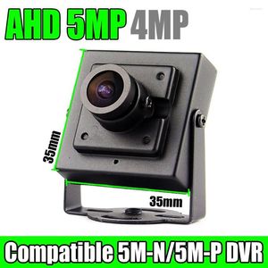 Metal Security CCTV Mini Camera AHD 5MP 5M-N 4MP 4in1 Kort koaxial digital HD för hem 650 filter Small har konsol