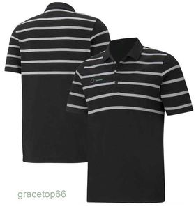 رجال Polos F1 Formula One Racing Polo Suit Summer أقصى قميص الأكمام نفس النمط P9KR