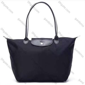 2024 Borsa a tracolla drago ricamo in pelle di nylon Borsa per mamma Borsa per gnocchi Borsa per la spesa di moda Grande 31 * 7.5 * 31 Piccola 25 * 6 * 25