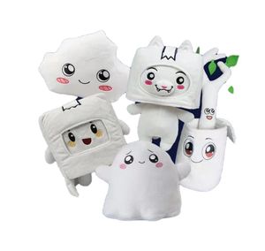 Glow in the Dark Plush Doll Toys Foxy Boxy Pakiet Ghosty Rocky zdejmowany kreskówkowy robot świąteczny prezent2034974