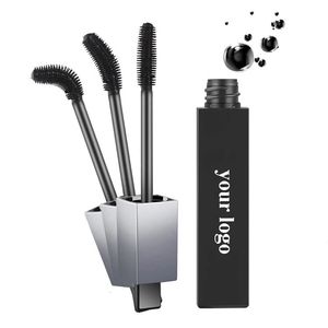 Private Label 3D-Faser-Mascara-Creme, wasserfest, für längere Locken, schwarze Augenbrauen-Mascara, kundenspezifischer Großhandel 240301