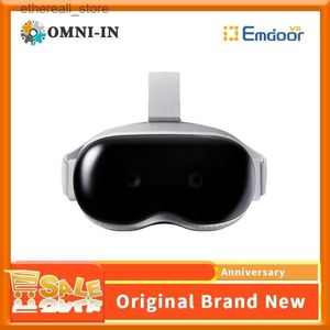 VR/AR -enheter Emdoor Integrated VR AR MR -enhet 4K 72Hz/90Hz 6DOF 105 FOV SPACE 4 Glasögon VR Q240306