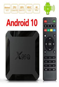 X96Q Android 100 TV Box 2GB16GB AllWinner H313 Quad Core 4K 24G WiFiスマートメディアプレーヤーPK TX3 H96 MAX4189626