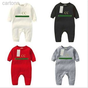 Footies baby Pagliaccetti ragazzo ragazza bambini Designer estivo puro cotone vestiti 1-2 anni neonato Tute abbigliamento per bambini 240306