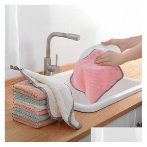 Rengöringsdukar Rengöringduk Wi Fluffy Absorberande handduk Hand Diskmaskin Justerbar hängande droppleverans Hem Trädgård Hushållning eller DHKTG