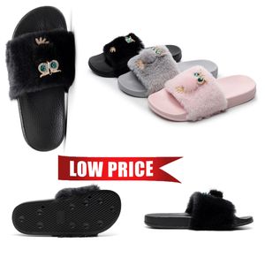 2024 Ny stil sommardesigner tofflor lyxiga kvinnor Sandal Flat Slide Lady Beach Flip Flop Casual Slipper Shoes Low Price 36-41 GAI