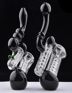 Heady Stock Siyah Cam Bubbler Sigara Boru Su Bong Aksesuarları 65 inç31556215727