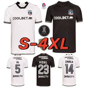 Colo-Colo sub-20 Jerseys de futebol Home Away PAVEZ SOLARI FALCON kit de futebol 23 24 Colo MORALES BOLADOS GIL AMOR PALACIOS FUENTES Camiseta FANS PLAYER MEN KIDS GK