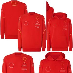 F1 Hoodie 2024 NY Formel One Team Hoodie Men's Casual Fashion Hooded Sweatshirt samma stil Racing Driver Topps fans Crew Sweat Custom