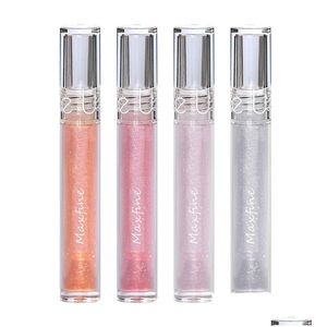 Lipgloss New First Kiss Mirror Water Gloss Lip Glaze Dudu Moisturizing Whitening Red Mist Dew Drop Delivery Health Beauty Makeup Lips Dhabo