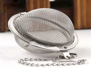 100 st rostfritt stål te potten infuser sfär mesh te silver kul leveranser dwe99022953546