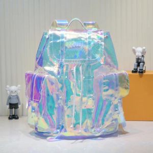 Jelly Clear Totes Bag Pures Ryggsäck Travel Bag Kosmetisk väska myntplånbok