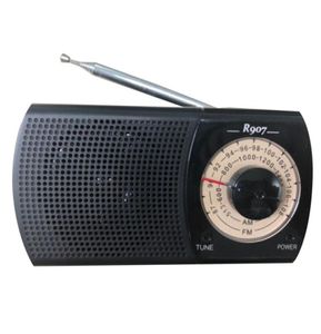 Bolso portátil para rádio AMFM com entrada para fone de ouvido Bateria operada por 2 bateriasNão incluídas7363543