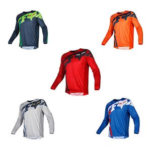 Camisetas masculinas Produção de verão de secagem rápida e respirável com top único roupas de motocicleta off-road para mountain bike e ciclismo