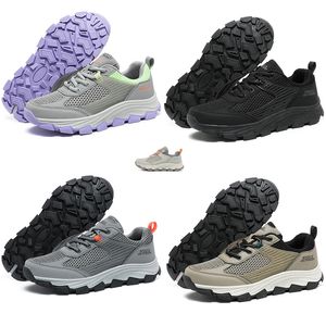 Homens Mulheres Clássico Running Shoes Conforto Macio Preto Cinza Bege Verde Roxo Mens Treinadores Esporte Sapatilhas GAI tamanho 39-44 color19