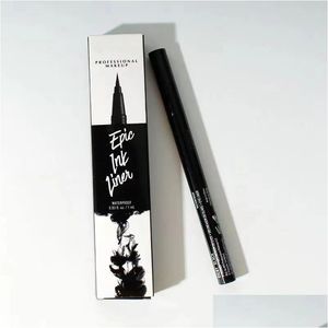 Eyeliner Epic Ink Liner Delineador Líquido Marrom Preto Cor Olhos Lápis À Prova D 'Água Longa Duração Olho Cosméticos Drop Delivery Healt Dhkfx