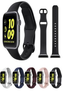 Braccialetti con cinturino in silicone morbido per Apple Watch Series 1 2 3 4 5 6 7 8 Accessori di ricambio intelligenti 38mm 40mm 42mm 45mm 49mm7193992