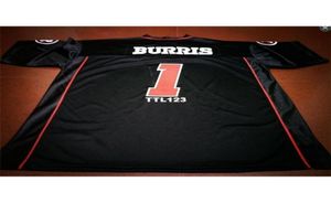 Cheap RARE 3740 Ottawa Redblacks 1 Henry Burris Black College jersey SIZE S4XL or custom any name or number jersey5399834