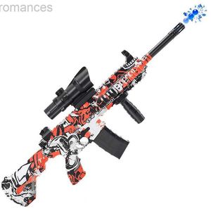 Toys Gun Toys Electric M416 Gel Blaster Water Paintball Gun Automatyczny karabin strzelanie do zabawek Pistol CS Fighting Outdoor Game for Children Prezent T221105 240306