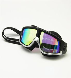 Water Sports Rx receptbelagda Simglas Myopia Optiska badglasögon Korrigerande snorkelmask 0 till 800 öronproppar Stora78846526215826