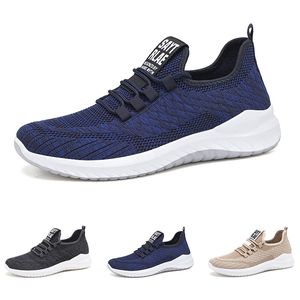running shoes for men women Solid color hots low black white Khaki breathable mens womens sneaker walking trainers GAI